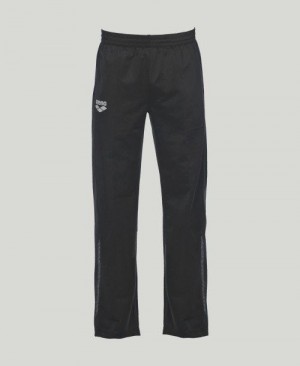 Black Arena Team Line Knitted Poly Pant | TYBKLQW-18