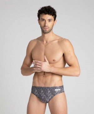 Black / Multicolor Black Arena Kikko Brief | ZQYKRWB-09