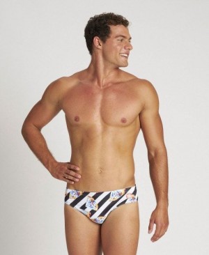 Black / White Multicolor Arena Crazy Diamonds Brief | FCZLWVH-42