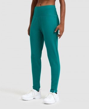 Green Arena Fleece Pants Solid | NBVHQDC-23