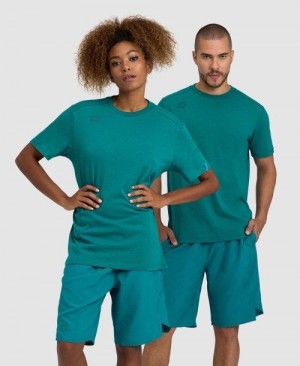 Green Arena Team T-shirt Panel | HSORXCG-82