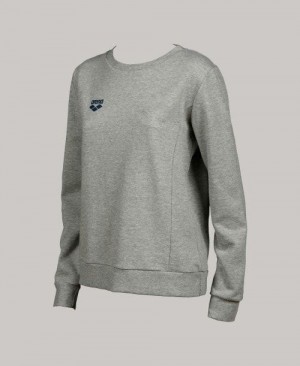 Grey Arena Essential Crew Sweat | BHZACKD-41