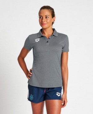 Grey Arena Usa Tech Polo | KDCWYNT-89