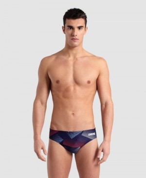 Multicolor Arena Halftone Brief | PZDSGKM-93