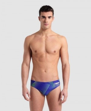 Multicolor Arena Halftone Brief | QHCSWGE-79