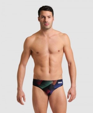 Multicolor Arena Halftone Brief | SWLKQPD-70