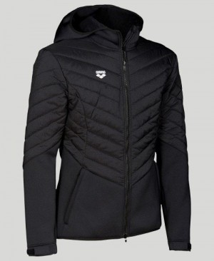 Multicolor Arena Hooded Half-quilted Jacket | KRYFMOX-57