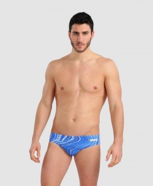 Multicolor Arena Marbled Brief | HEUSNIK-03