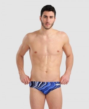 Multicolor Arena Marbled Brief | RVXJCKO-06