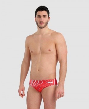 Multicolor Arena Marbled Brief | ZRWHIQS-74