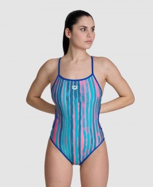 Multicolor Arena Reversible Challenge Back One Piece | MSEYBGR-83