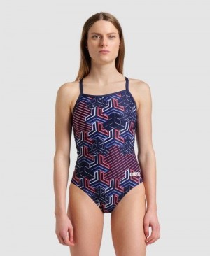 Navy Arena Kikko Pro Light Drop Back One Piece | HVUAGLP-48