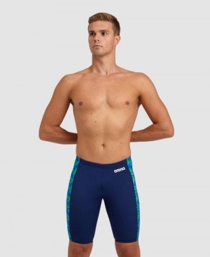 Navy / Navy Green Arena Ride The Wave Jammer | MUHNTRE-17