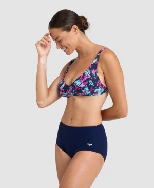 Navy / Rose Multicolor Arena Bodylift Francy Two Piece | OZWEBQD-42