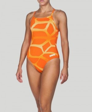 Orange / Orange Arena Spider Light Drop Back - Maxlife | NUPWVBE-38