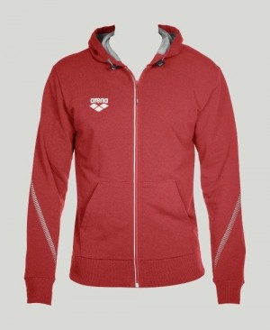 Red Arena Team Line Hooded Jacket | WHYAVMR-24