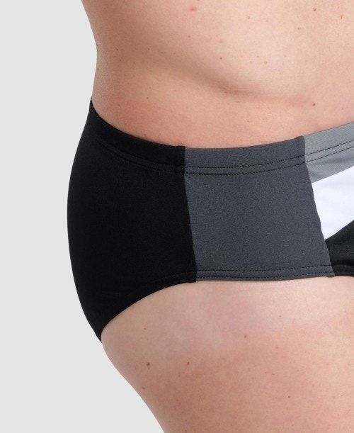 Black Arena Icons Panel Briefs | BXJOTES-65