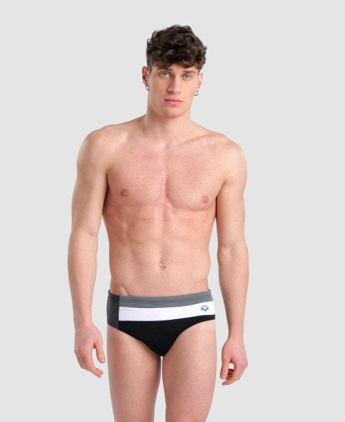 Black Arena Icons Panel Briefs | BXJOTES-65