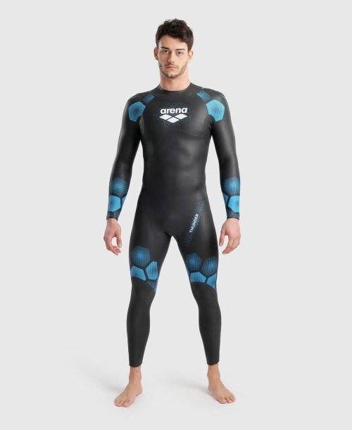 Black Arena Thunder Wetsuit | PVJHFIZ-08