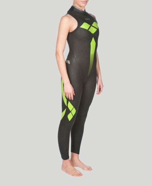 Black Arena Triwetsuit Sleeveless | MYIESFO-95