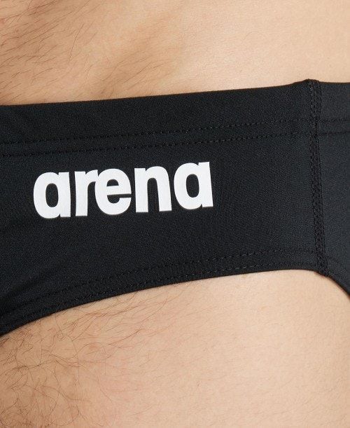 Black / White Arena Team Solid Brief | CKSOQFE-31