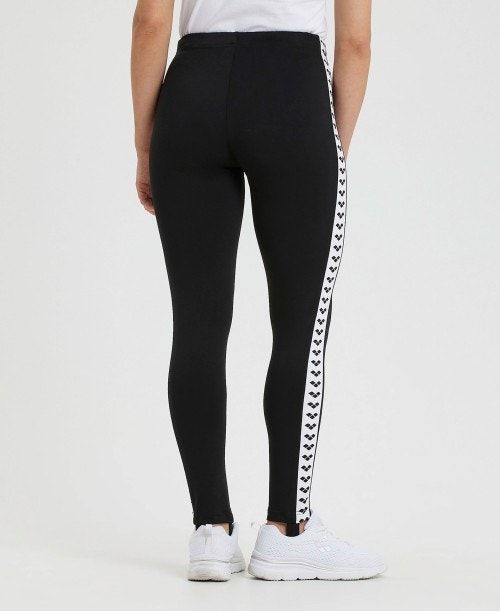 Black / White / Black Arena Caroline Team Pant | UGNESTQ-91