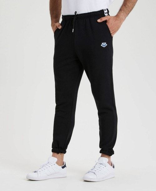 Black / White / Black Arena Icons Solid Pant | BQUOIXE-53