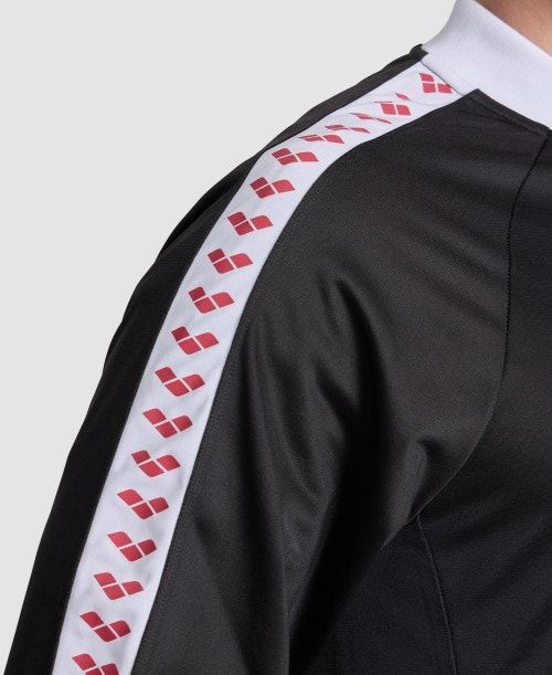 Black / White / Red Arena Relax Iv Team Full-zip Jacket | YJQREWD-71