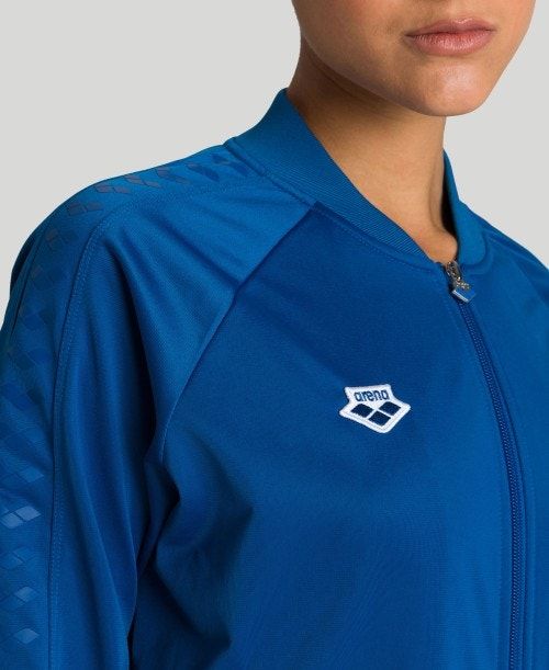 Blue Arena Relax Iv Team Full-zip Jacket | QMLNCEW-64