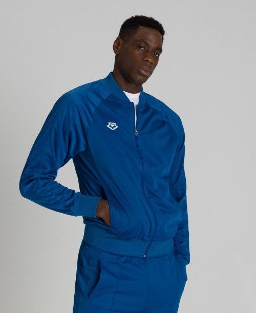 Blue Arena Relax Iv Team Full-zip Jacket | NFYPEHB-09