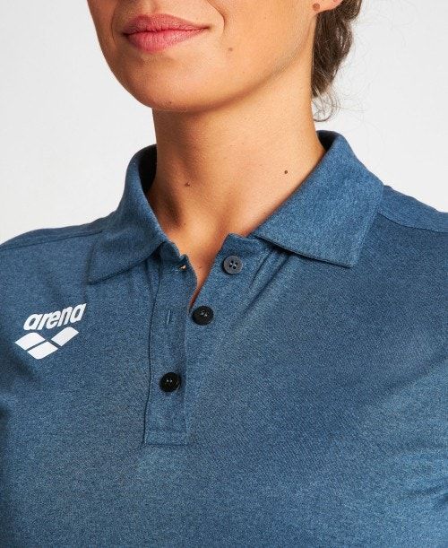 Blue Arena Usa Tech Polo | QYUHRPG-87