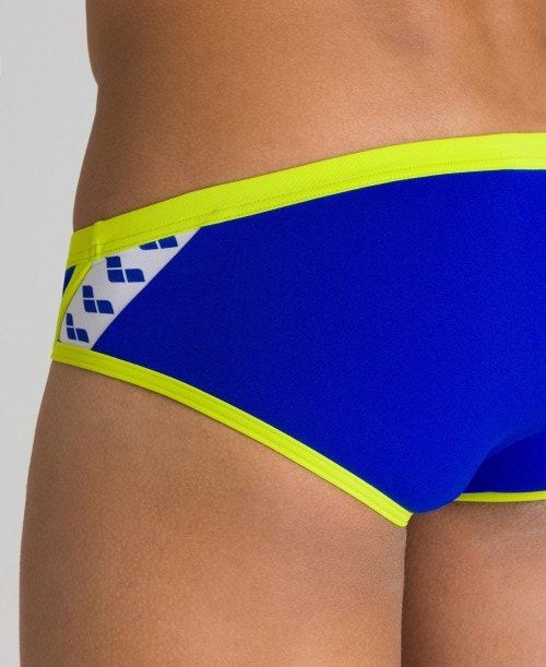 Blue / Green Arena Team Stripe Brief | HVUJATI-46