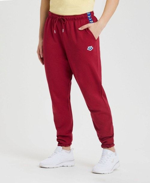 Burgundy / Blue Arena Icons Solid Pant | YEJZADK-96