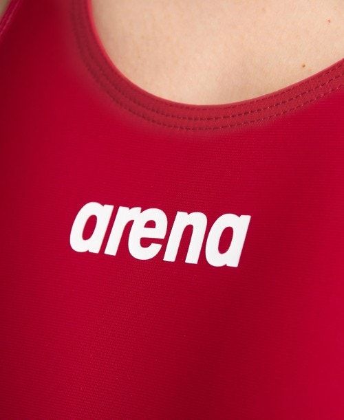 Deep Red Arena Powerskin St Next Eco Open Back | XFMSONE-49