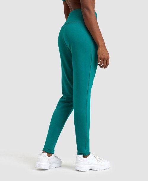 Green Arena Fleece Pants Solid | NBVHQDC-23