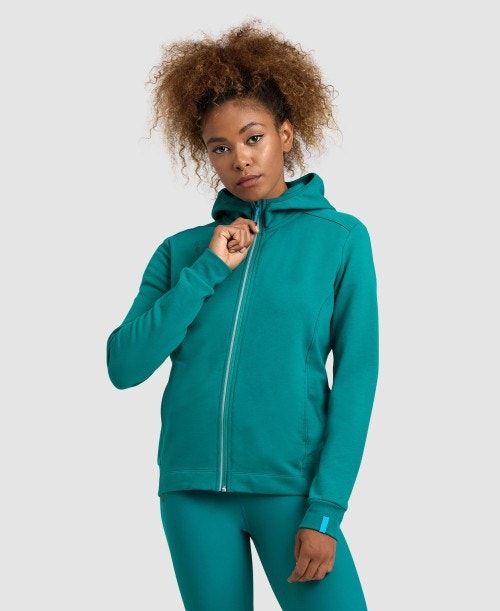 Green Arena Team Hooded Jacket Panel | LWRSGHB-35