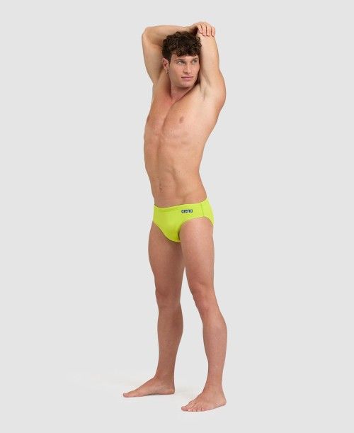 Green / Blue Arena Team Solid Brief | EQCHVZF-92