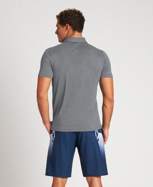 Grey Arena Usa Tech Polo | GKBFTEA-20