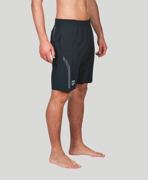 Navy Arena Team Line Bermuda Short | OQKSXZJ-56