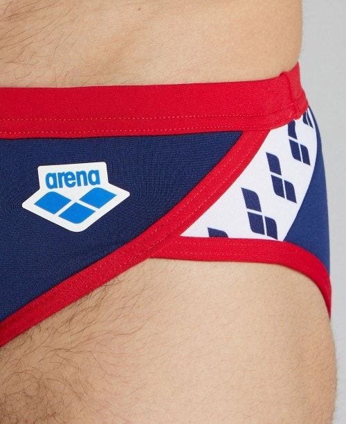 Navy / Red Arena Icons Brief | BRWCVNF-93