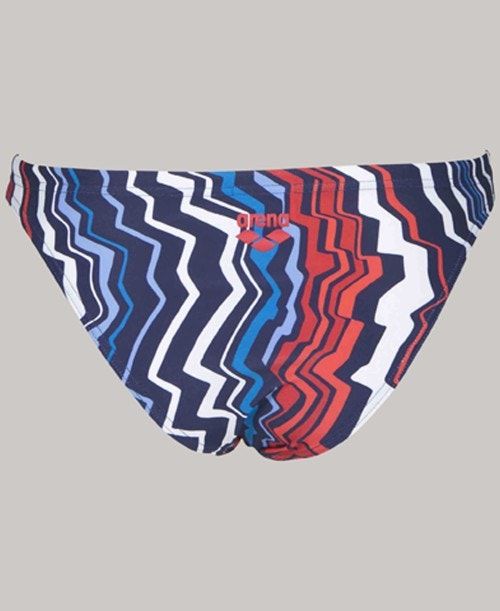 Navy / Red Arena Zig Zag Bottom | XJPMQTR-78