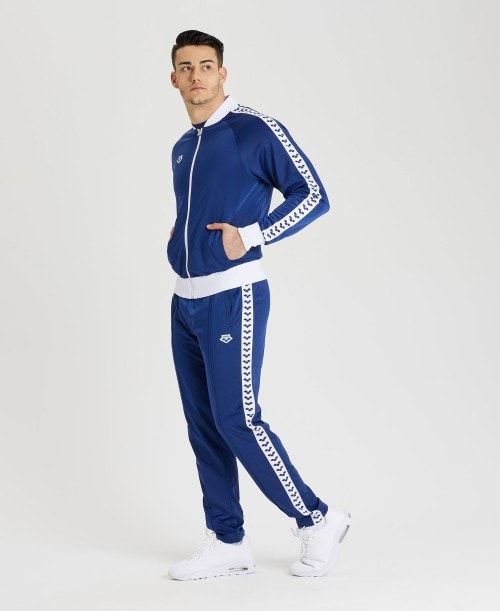 Navy / White / Navy Arena Relax Iv Team Pant | EJGIWHM-05