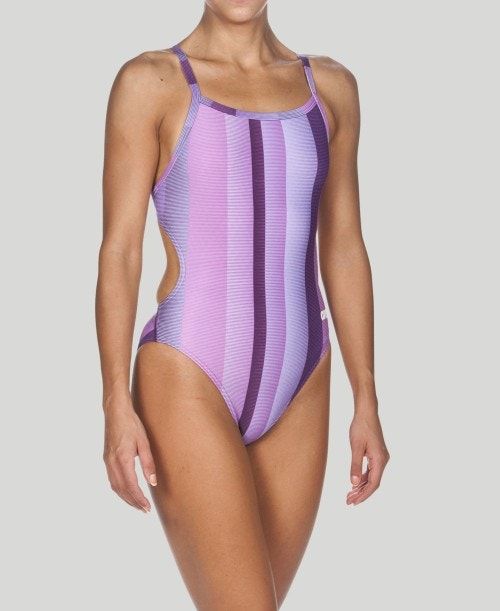 Purple Arena Blended Stripe Challenge Back - Maxlife | CEMNRAX-75