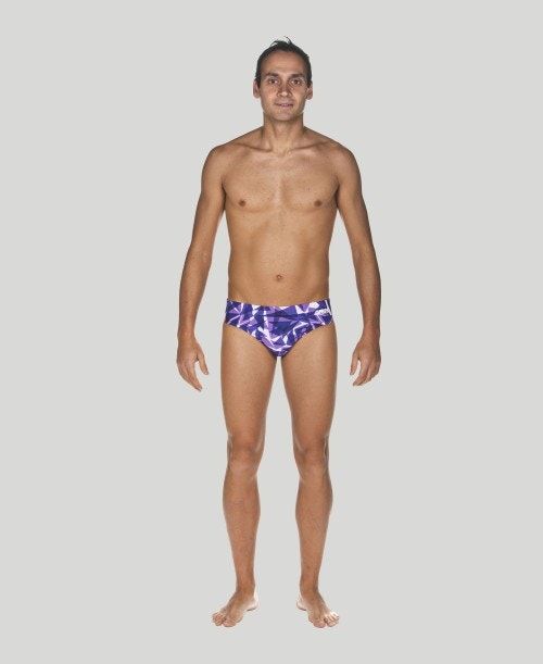 Purple Arena Shattered Glass Brief - Maxlife | GWTINAJ-10