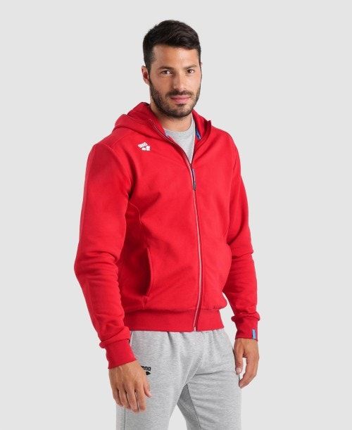 Red Arena Team Hooded Jacket Panel | GSBHJDY-16