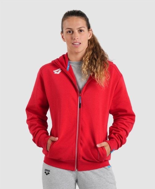 Red Arena Team Hooded Jacket Panel | GSBHJDY-16