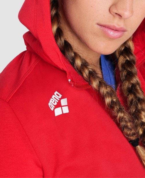 Red Arena Team Hooded Jacket Panel | PCIJHVM-59