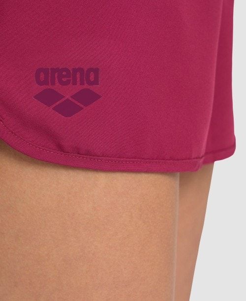 Red Arena Team Short Solid | LYBSTMD-47