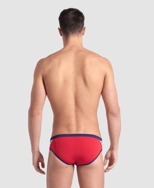 Red / Navy Arena Icons Brief | LXEHJIZ-70