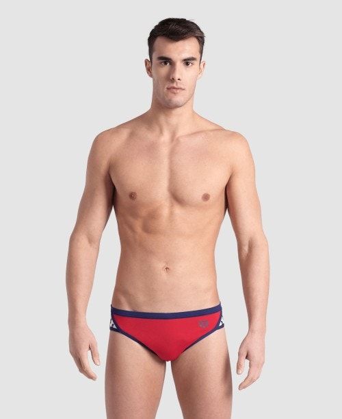 Red / Navy Arena Icons Brief | LXEHJIZ-70